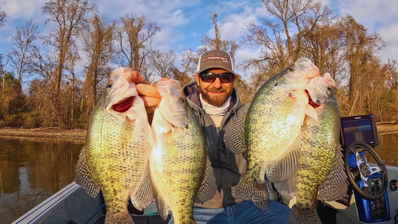 An EPIC Day Of WINTER Crappie Fishing! (BIG SLABS!!)