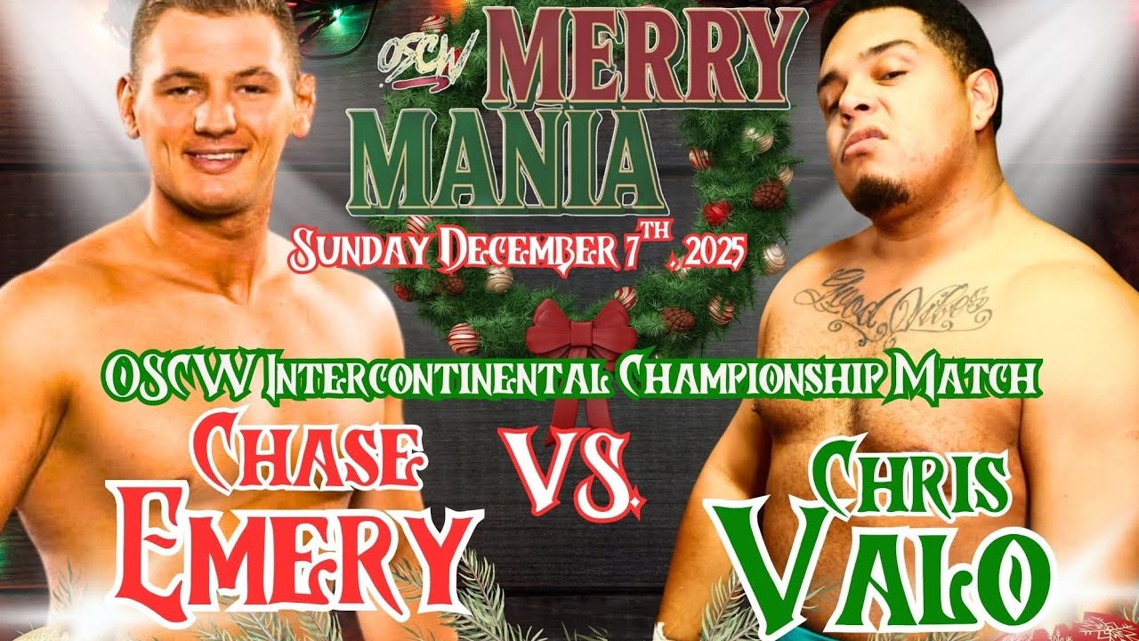 IC TITLE:Chase Emery VS Chris Valo(OSCW 12-07-25)