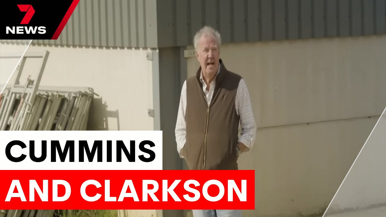 The Aussie captain and the TV star's farmyard cricket match | 7NEWS