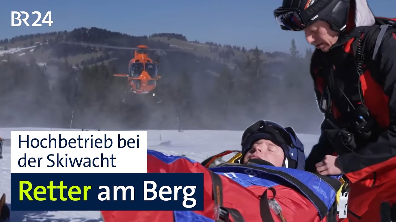 Skiwacht Ofterschwang: Viele Skiunf&auml;lle in den Ferien | Abendschau | BR24