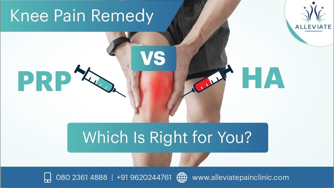 PRP vs Hyaluronic Acid: Which Injection is Right for Your Knees? #kneepain #nonsurgicaltreatment