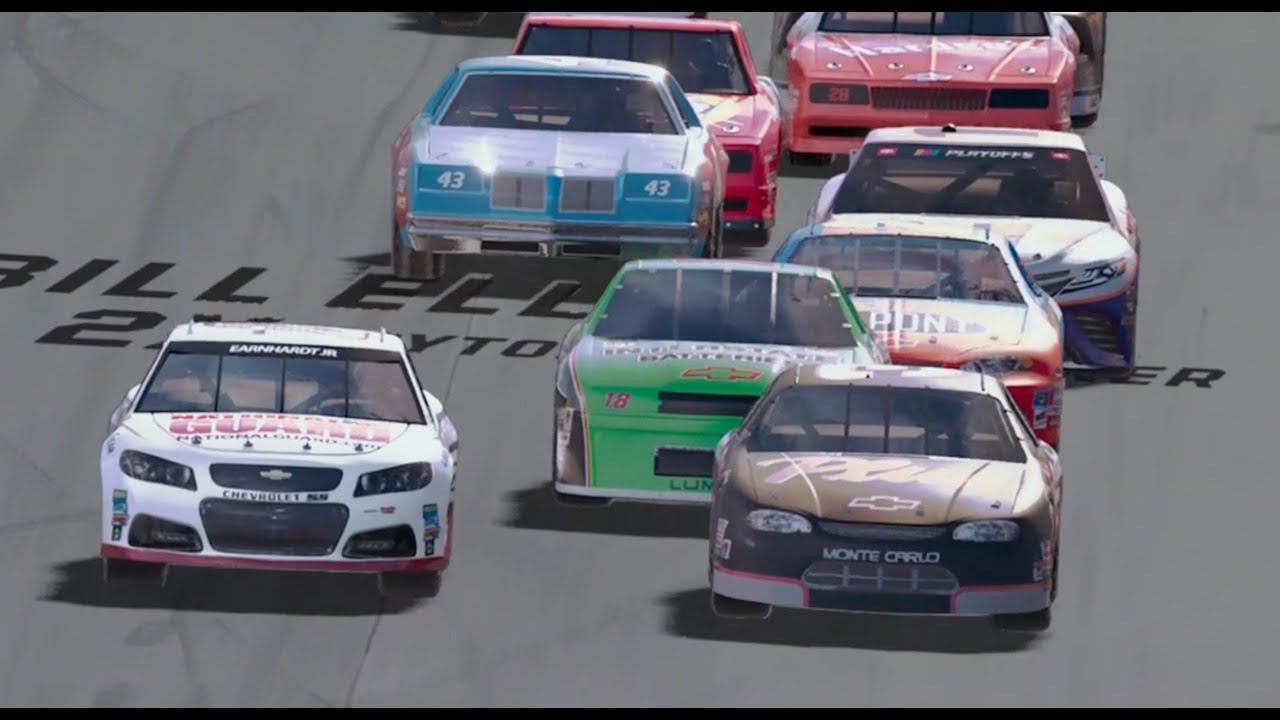 Seven generations of NASCAR take the greatest lap at Daytona