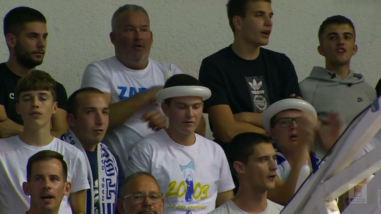 Amazing atmosphere in Jazine! (Zadar &ndash; Cedevita Olimpija, 9.11.2024)