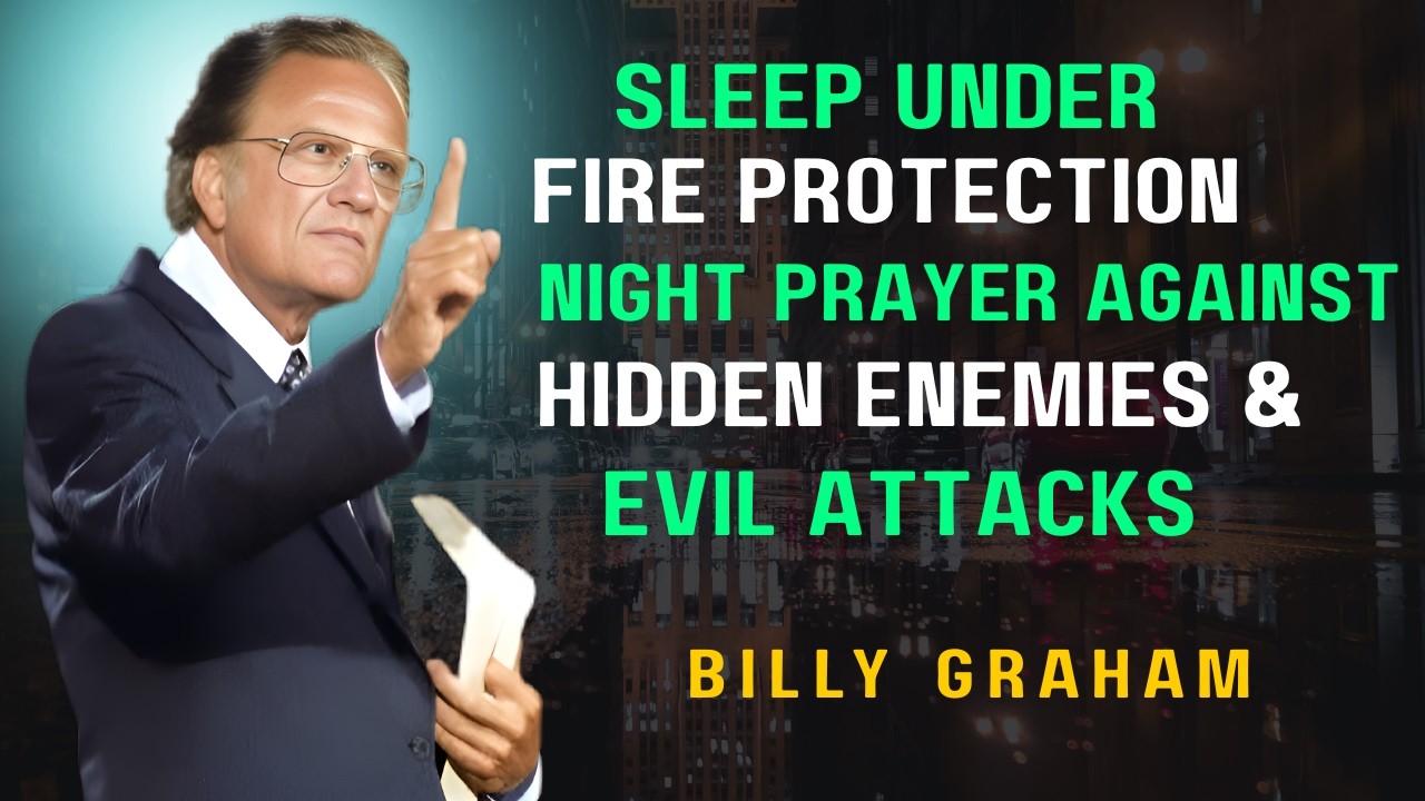 Before You Sleep, Pray This! Night Protection Prayer Against Hidden Enemies || Billy Graham