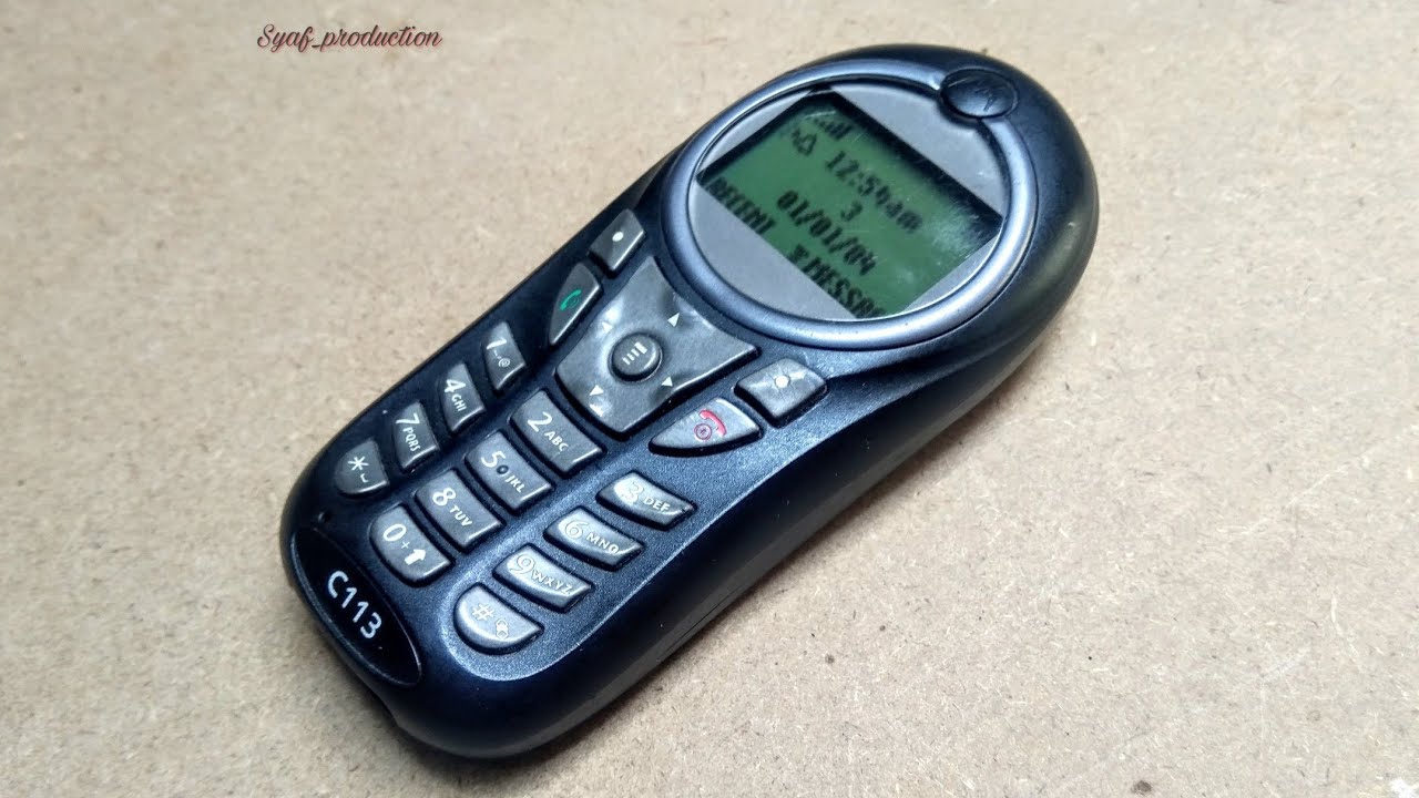 Motorola c113 - Ringtones