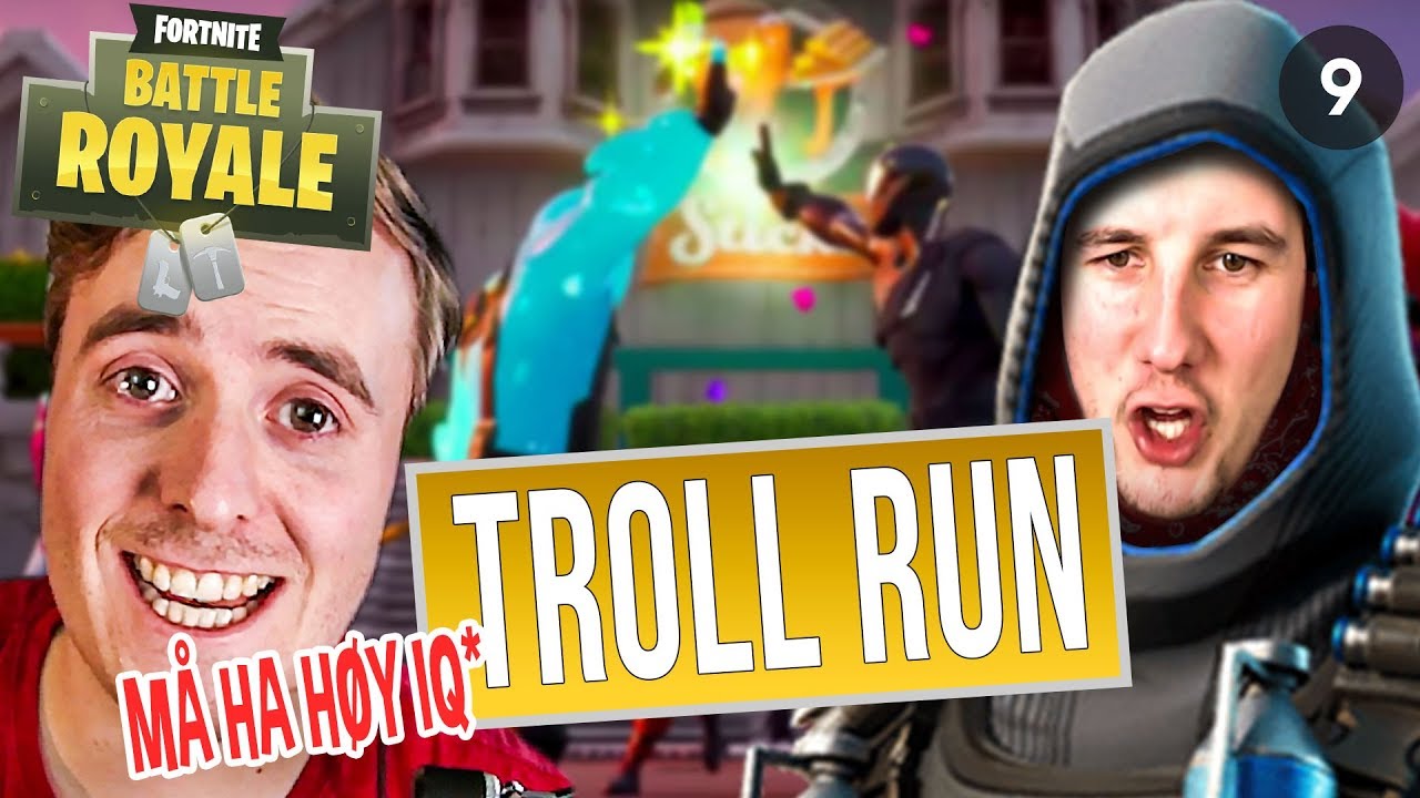 Jakten på HØYERE IQ - Fortnite Trollrun