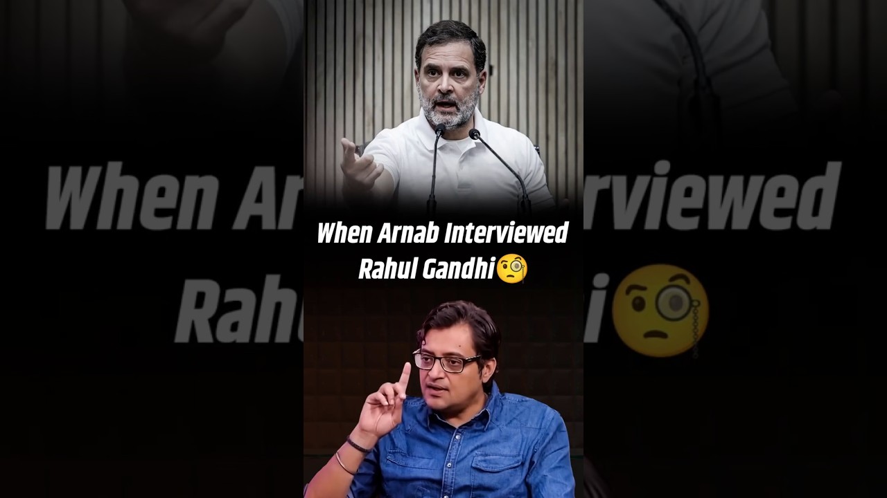 &ldquo;He Tried to Impress Me, But...'' Arnab Goswami on Rahul Gandhi&rsquo;s 2014 Interview