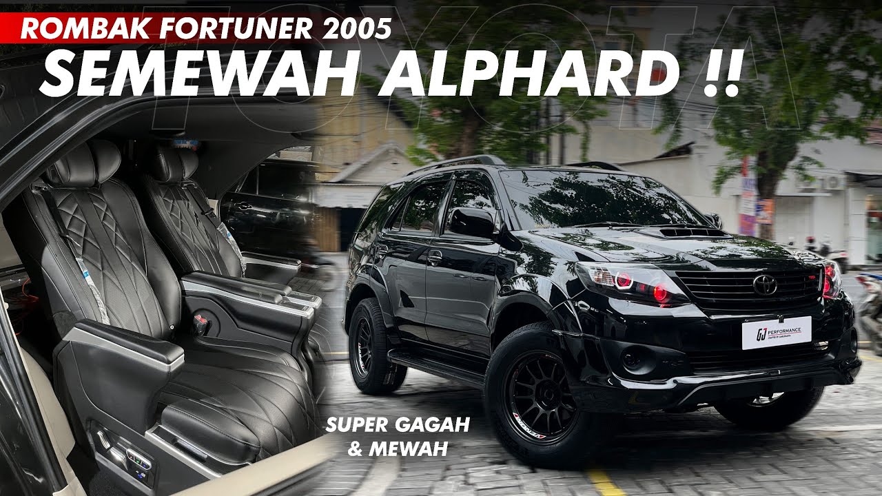 MOBIL 20 TAHUN UPGRADE SUPER MEWAH | Jok Pilot Seat bisa masuk | Fortuner 2006 Aceh
