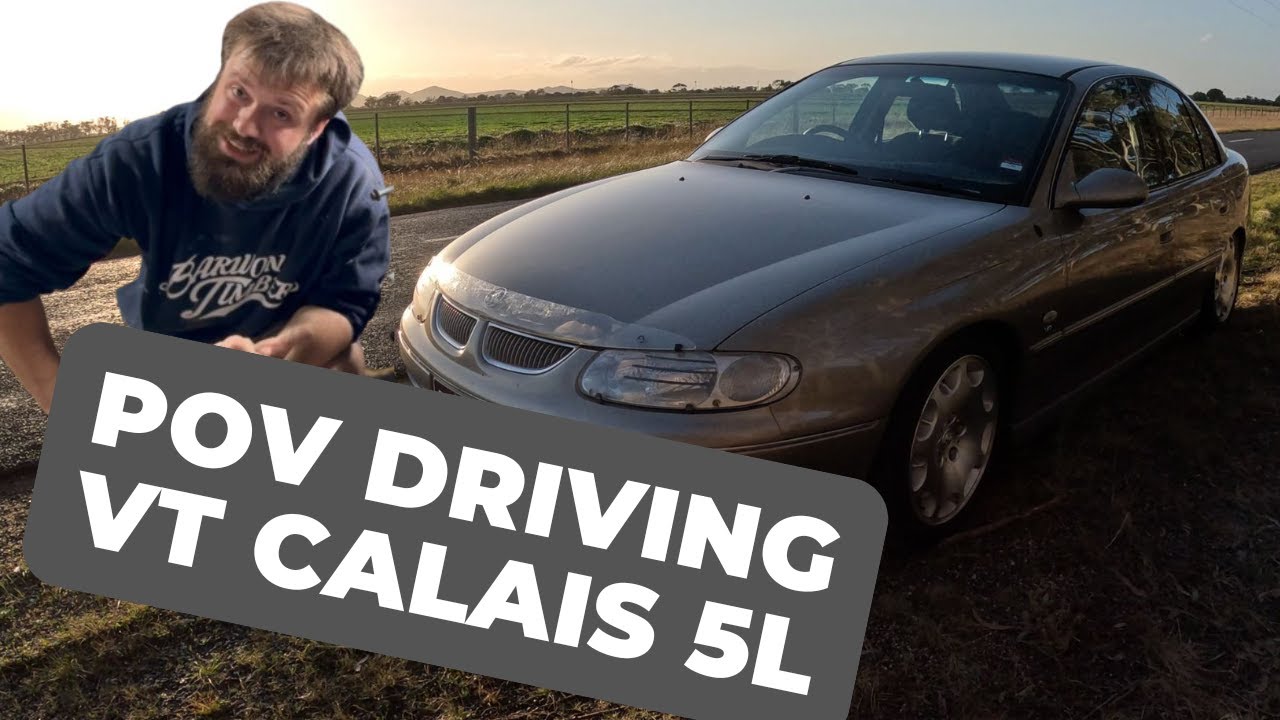 Driving the Iron Lion - POV Driving VT Calais 5L V8