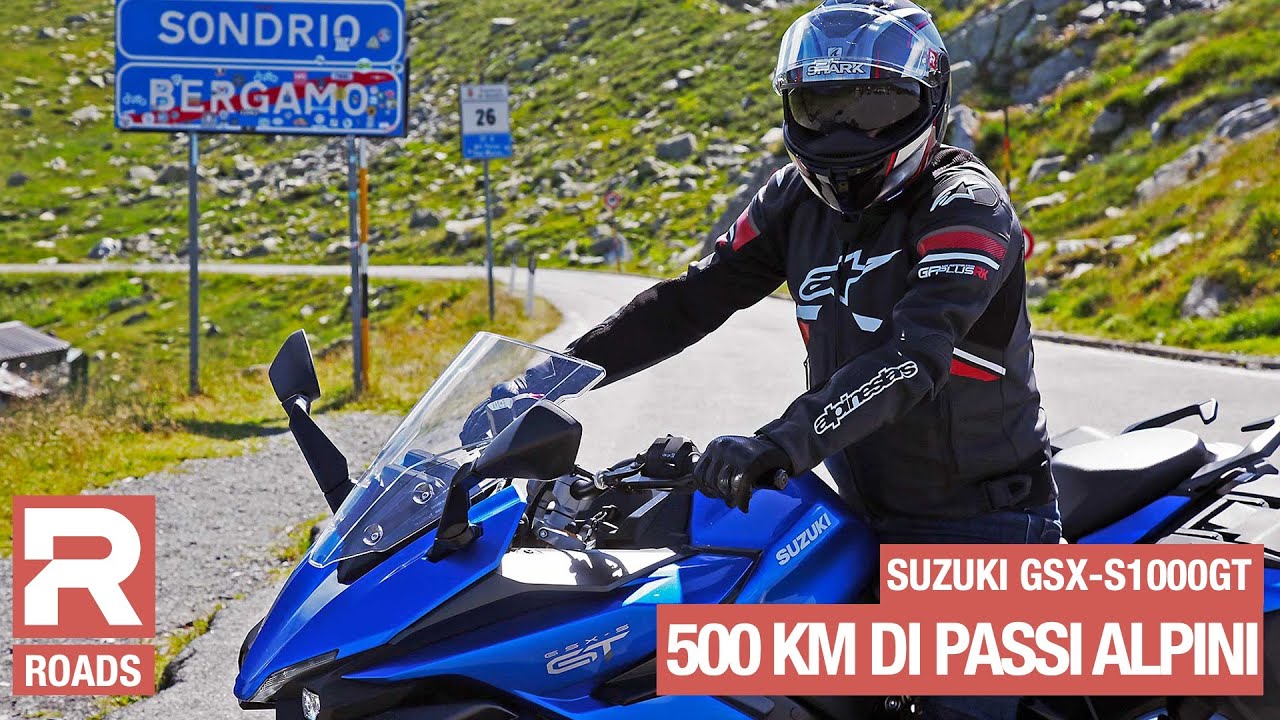 Suzuki GSX-S1000GT - Prova - in viaggio su alcuni dei migliori passi alpini italiani