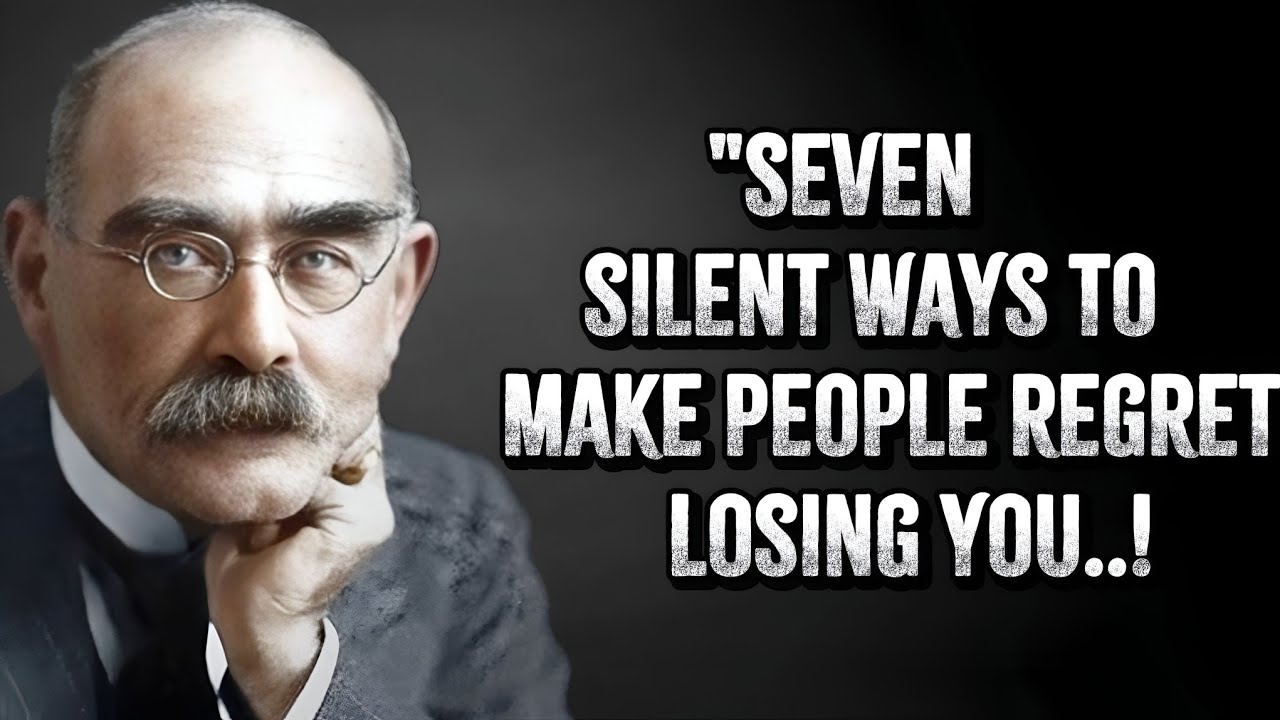 7 Silent Ways to Make People Regret Losing You | Emotional Intelligence Psychology Quotes