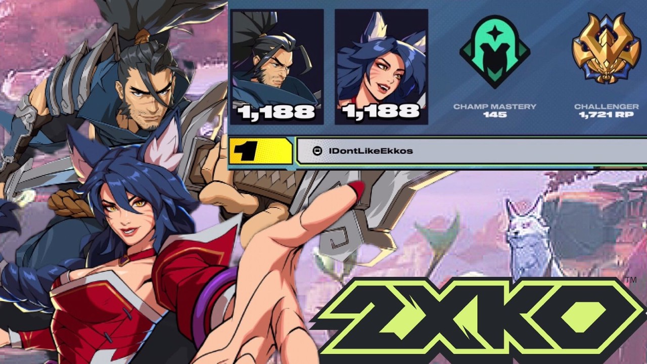 [2XKO] RANK #1 Doesn't Like Ekkos!!