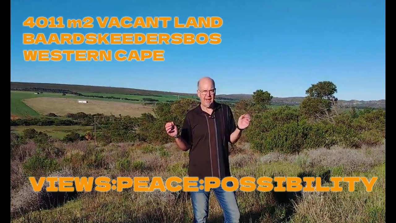 Escape to Baardskeerdersbos – 4011m² of Possibility 🌾 | Vacant Land for Sale in the Overberg
