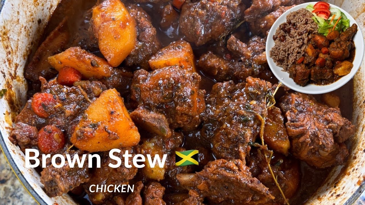 Detailed Brown Stew Chicken🇯🇲 Tutorial