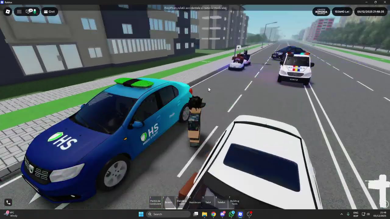 Cu troscaleta pe strada - GRRPv3