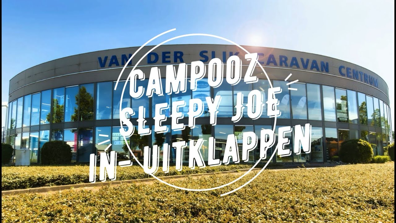 Campooz Sleepy Joe in- uitklappen