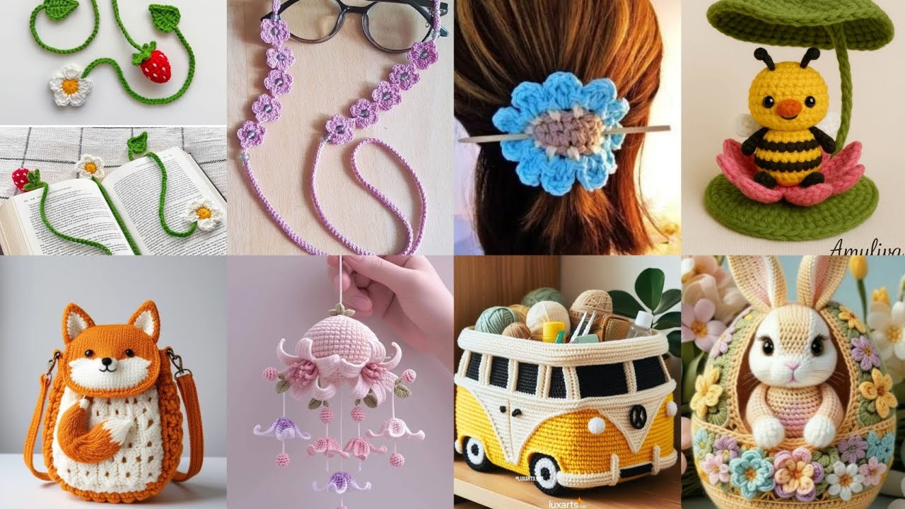Very beautiful and attractive crochet handmade items and ideas New design 2025