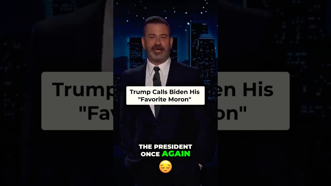 Jimmy Kimmel Roasts Trump's Wild Speech 😂 #trump #jimmykimmel #jimmyfallon #funny #trumpnews #shorts