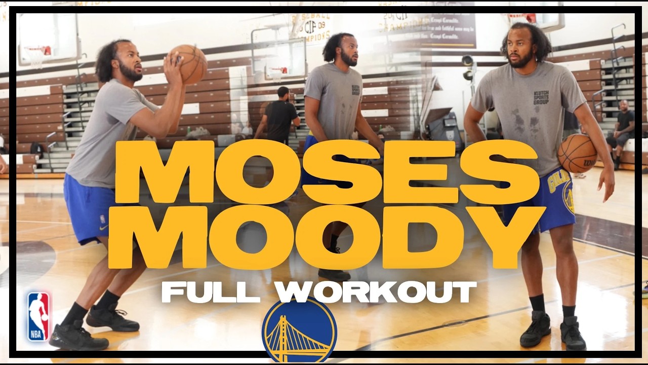 Golden State Warriors’ Moses Moody High-Level Ball Handling Work