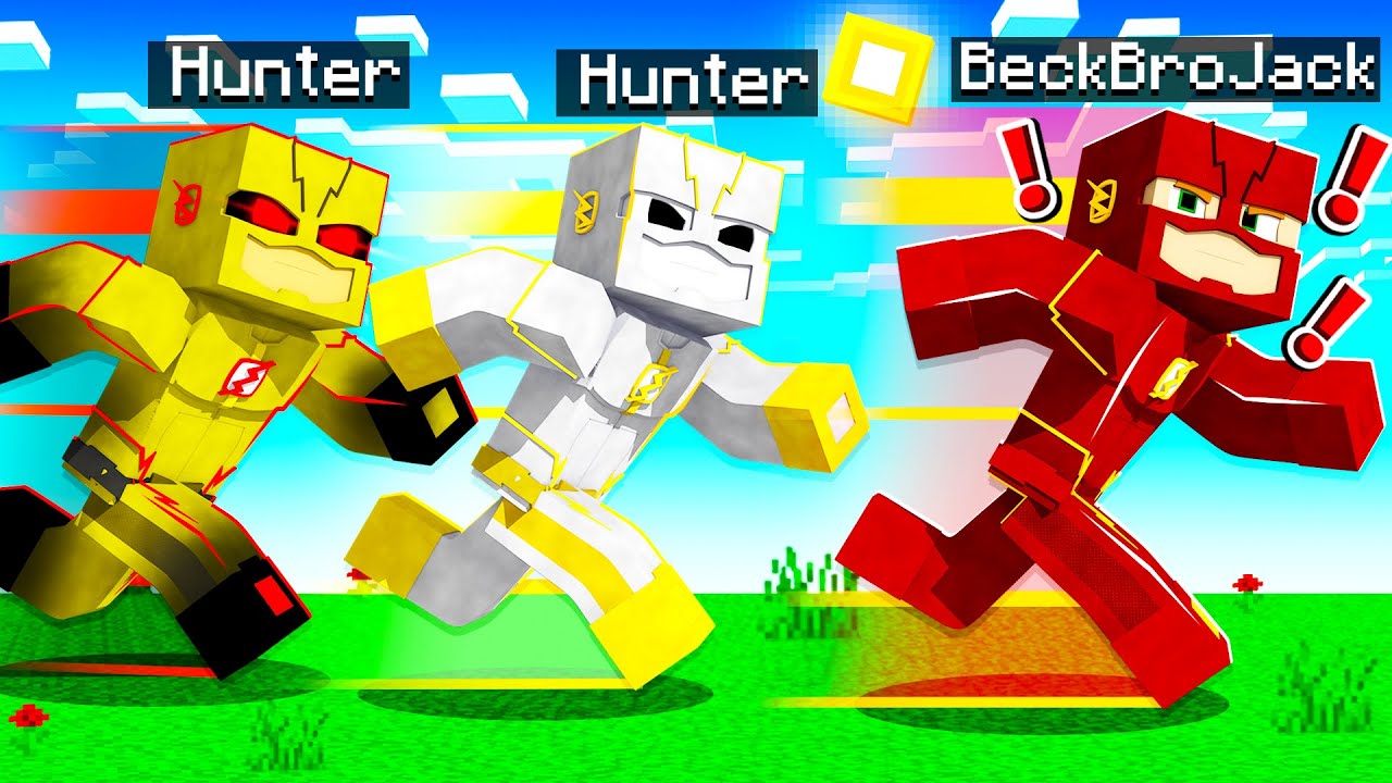GODSPEED против THE FLASH Спидранеры в MINECRAFT!