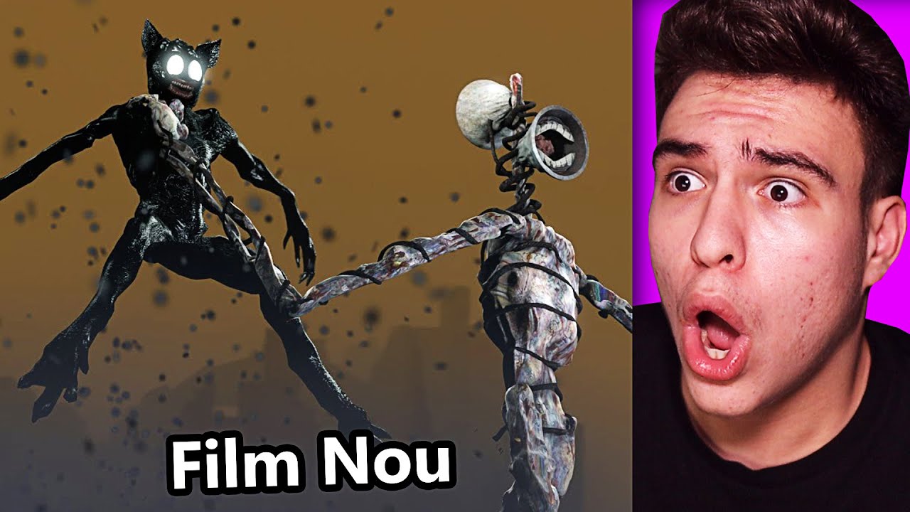 Noul film SIREN HEAD vs CARTOON CAT !