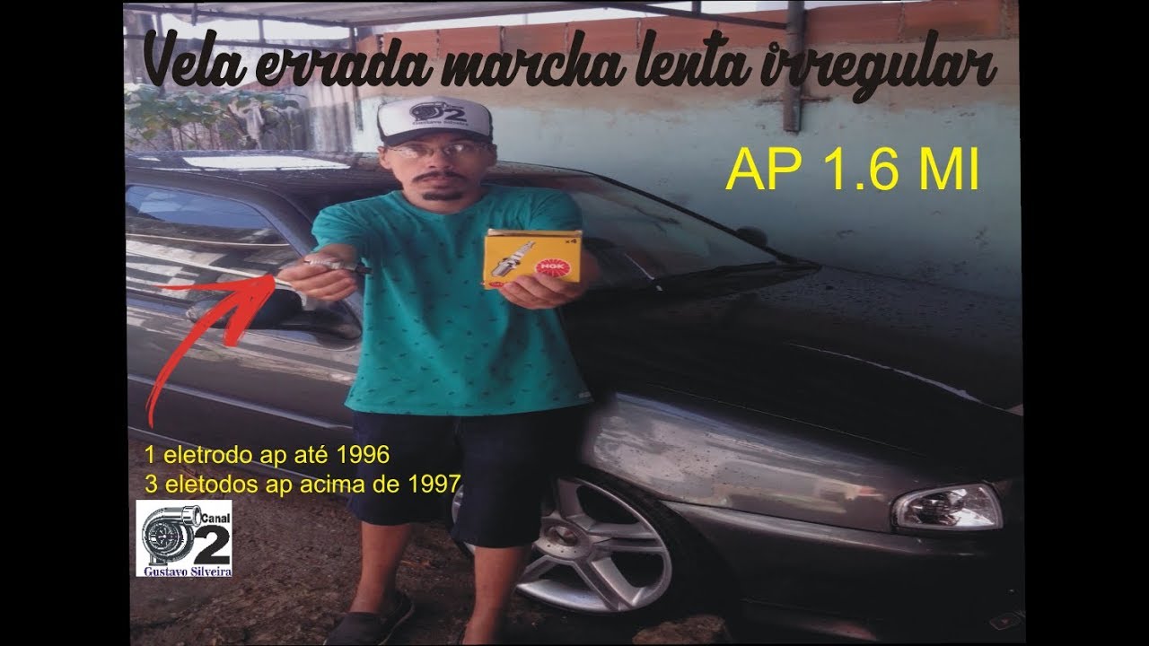 Vela de 3 eletrodos para ap mi