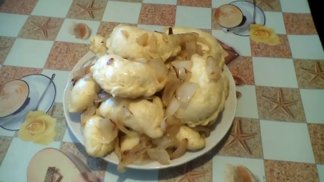Вареники украинские. Вареники с картошкой на кефире. #суфикс