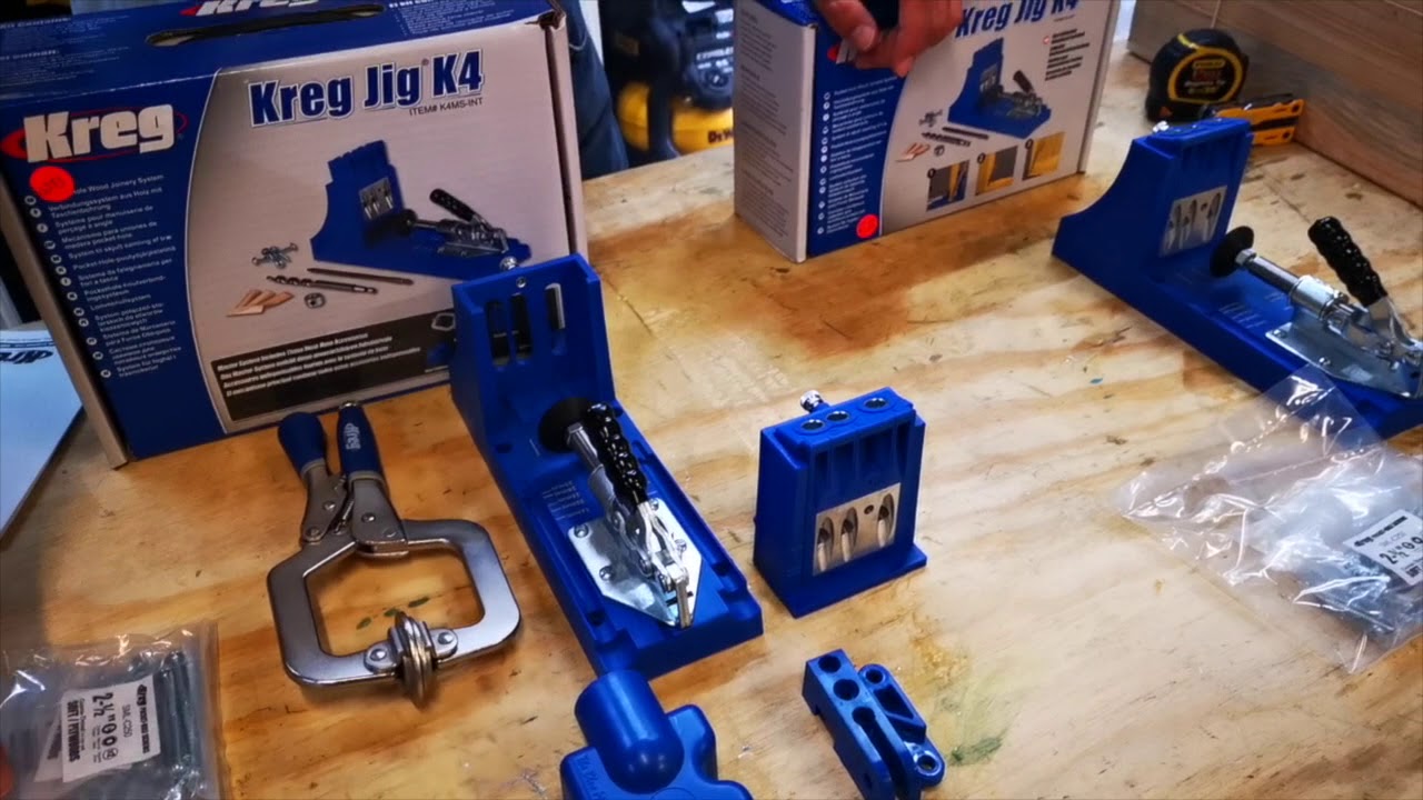 Sistema K4 Y K4 System Kreg  Si eres carpintero , Lo necesitas tener.