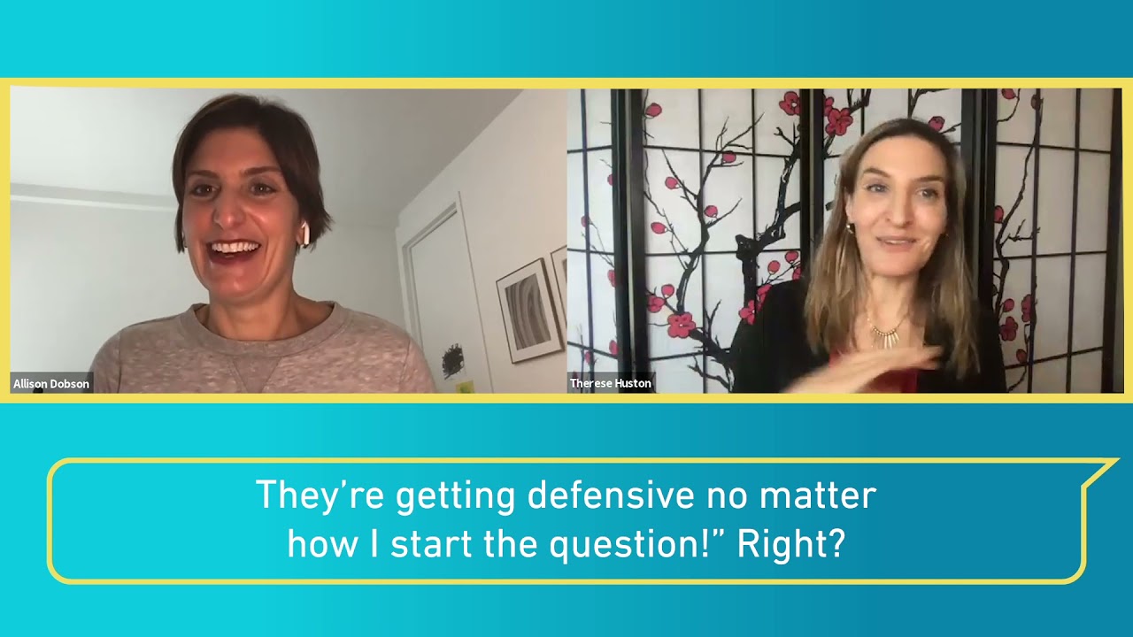 Giving Feedback to Defensive Team Members | Therese Huston, author of LET'S TALK