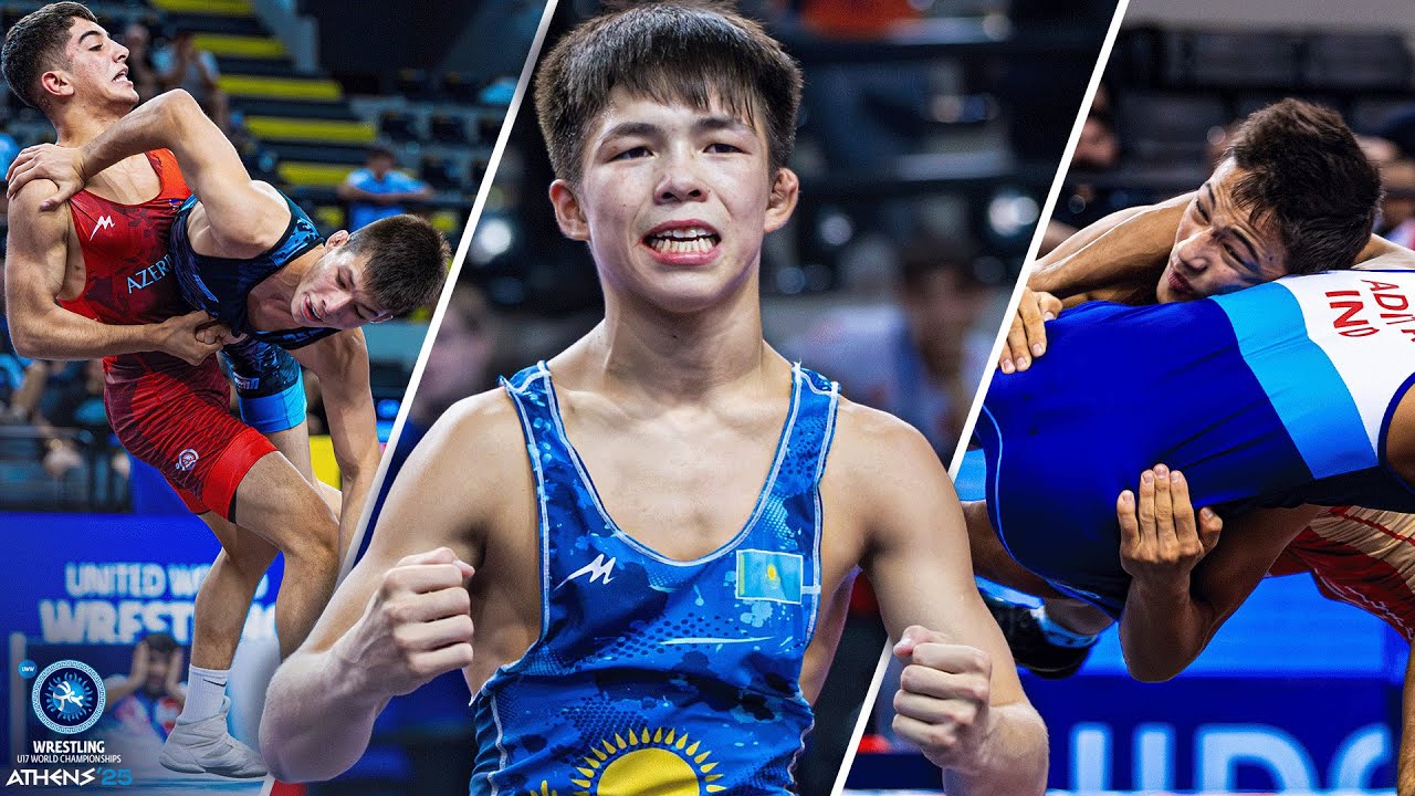 Seven minutes of the craziest Greco-Roman throws from the  U17 World Championships
