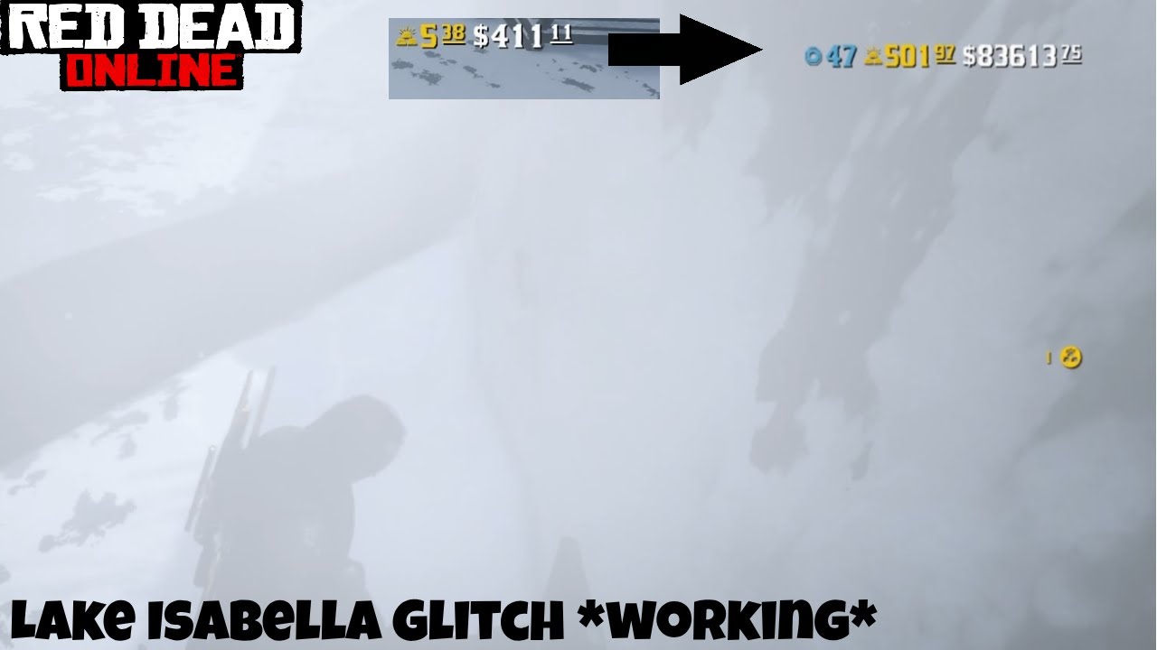 Баг с озером Изабелла в Red Dead Online *Всё ещё работает*