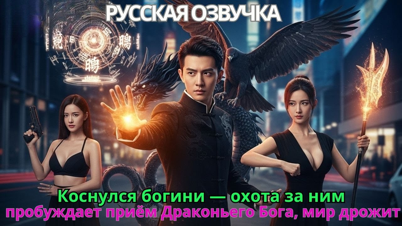 Коснулся богини — охота за ним, пробуждает приём Драконьего Бога, мир дрожит. #дорама #drama #2025