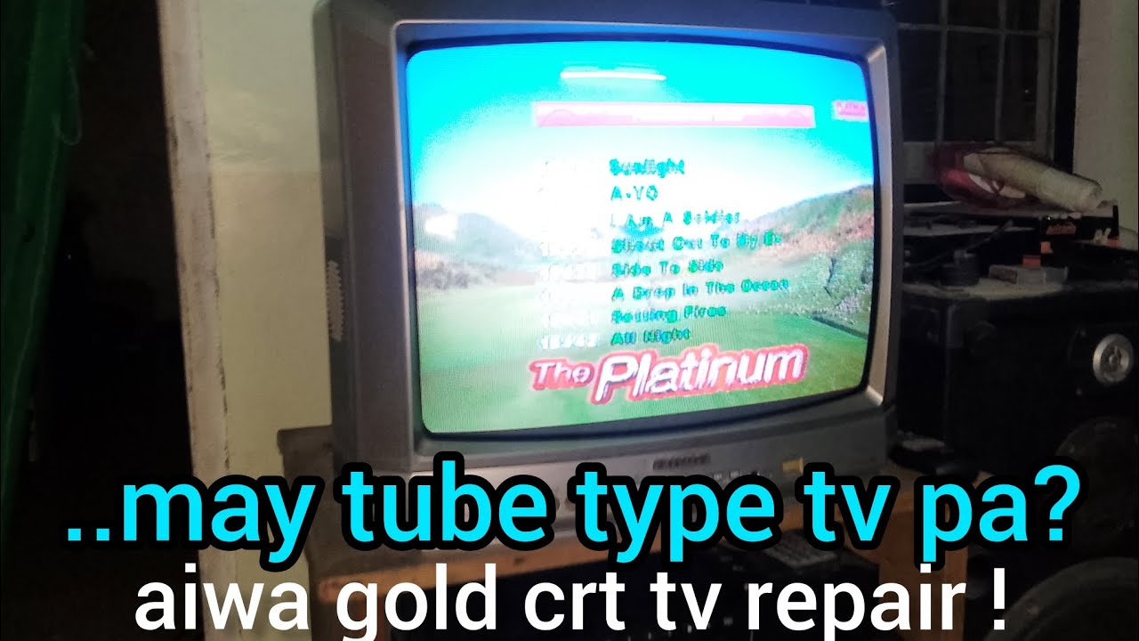 AIWA CRT TV REPAIR #crt #repair 