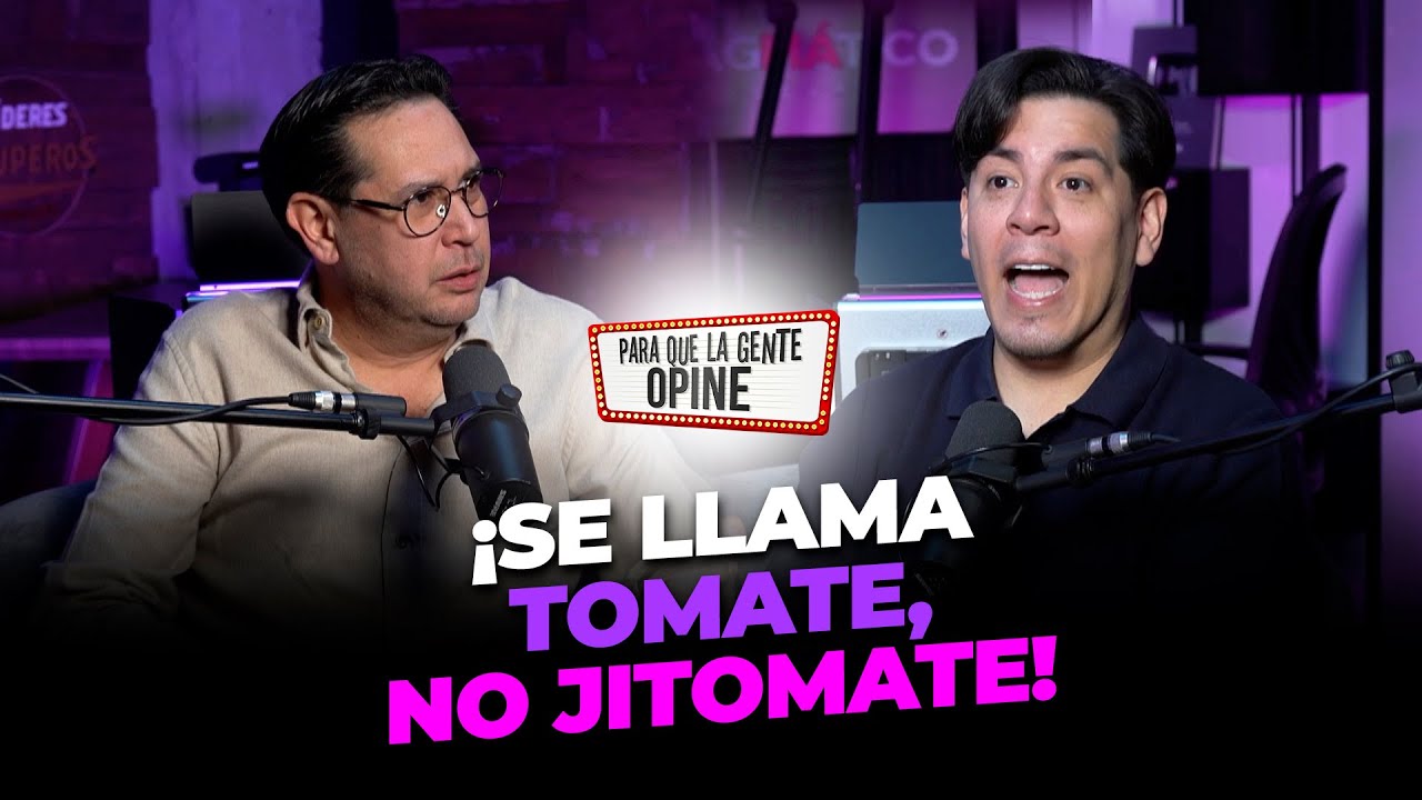 No me gusta que le digan JITOMATE al tomate.
