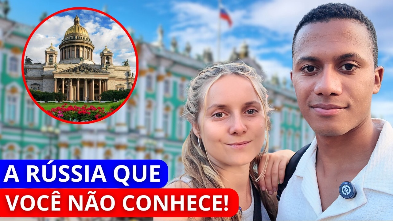 🇷🇺 SÃO PETERSBURGO: CONHECENDO A CIDADE MAIS BONITA DA RÚSSIA!