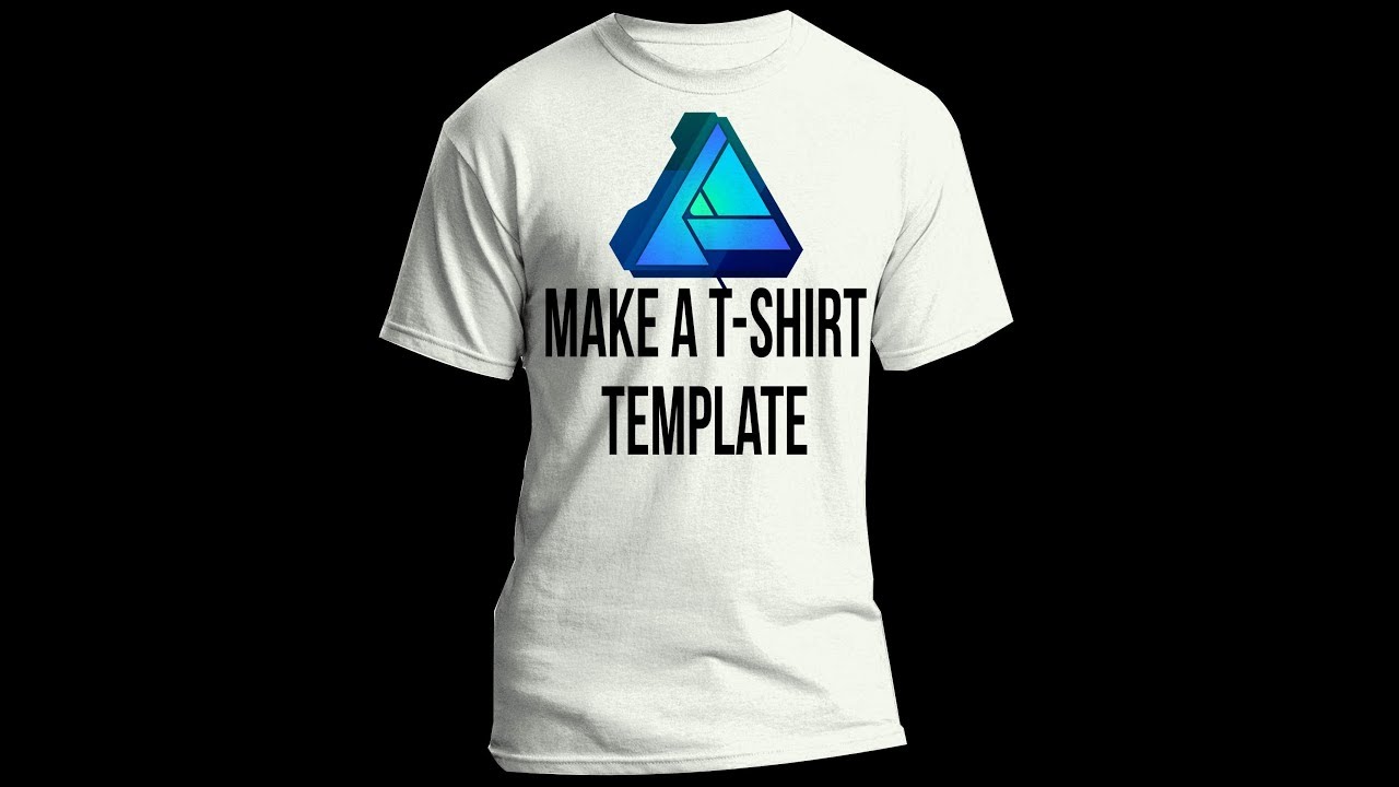 How to create a T-shirt template Mock-up in Affinity Designer