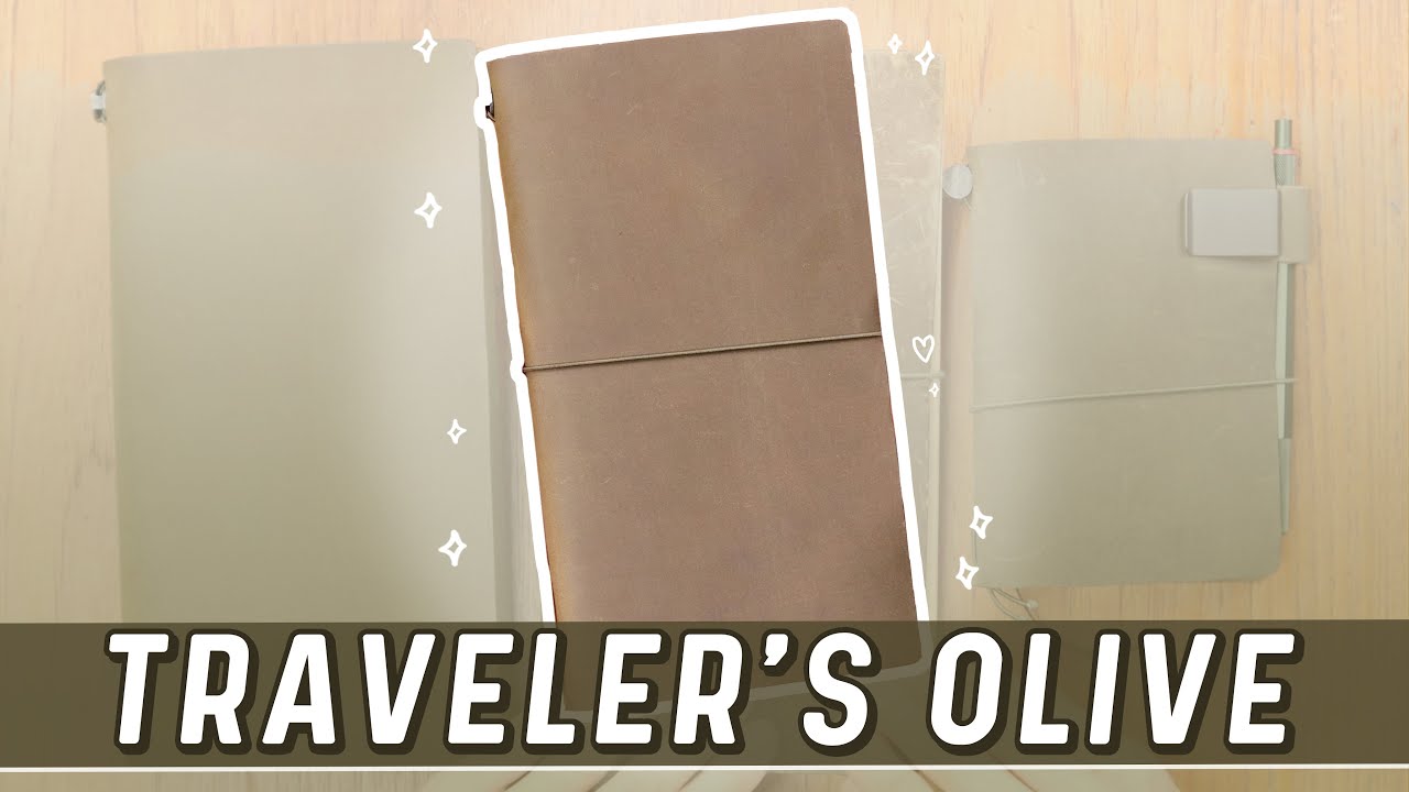 Unbox with Yoseka: Traveler's Notebook Olive