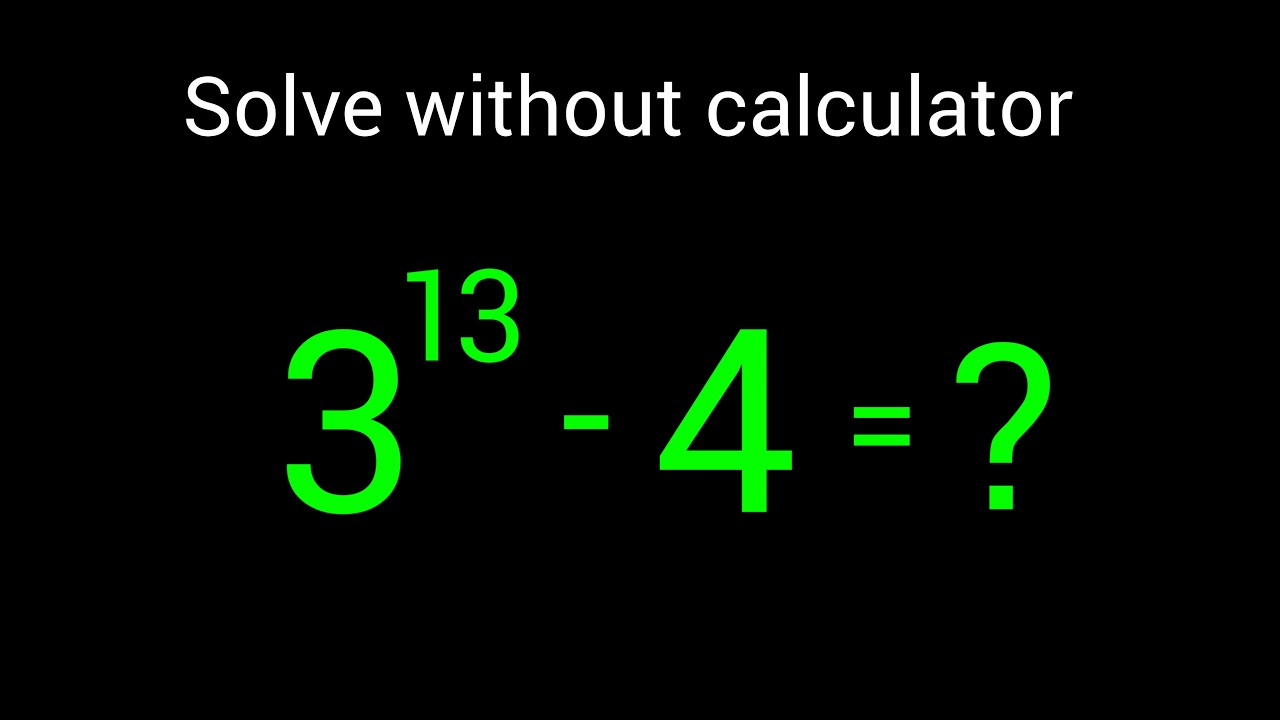 Solving a 'Harvard University Entrance Exam Question.