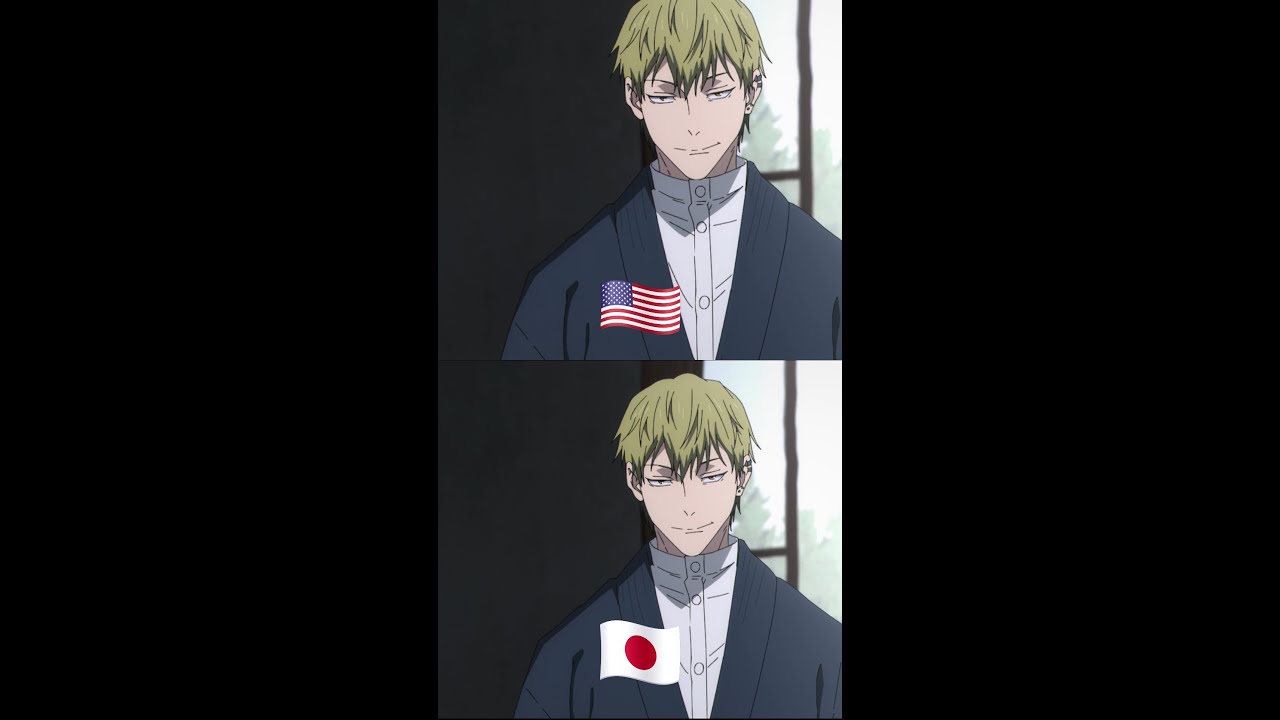 Naoya Zenin Sub vs Dub | JJK in Different Language | Jujutsu Kaisen