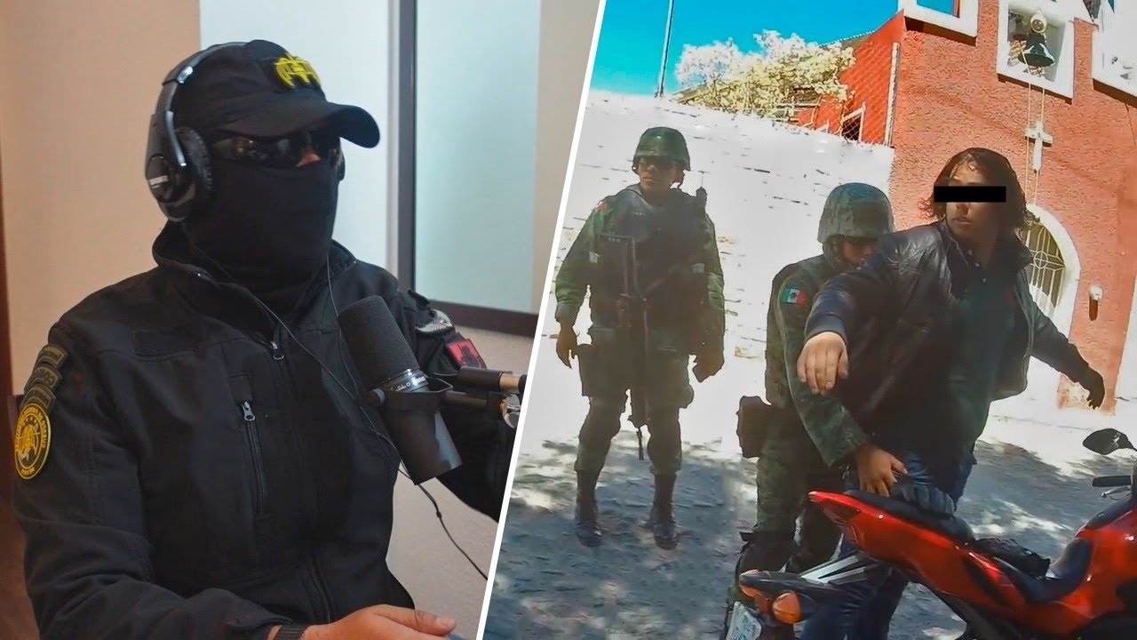 SOLDADOS REVISAN A EX MILITAR
