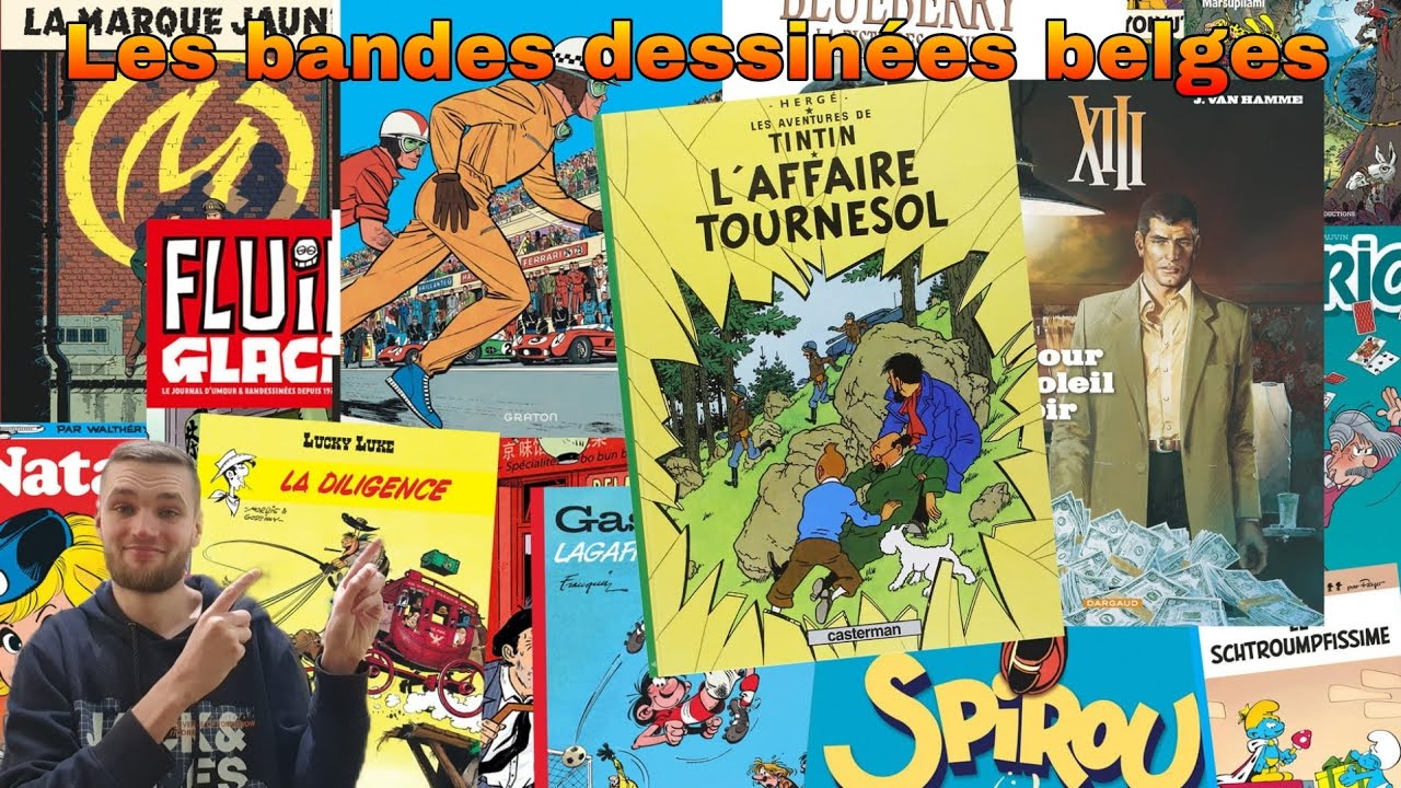 Les bandes dessinées belges