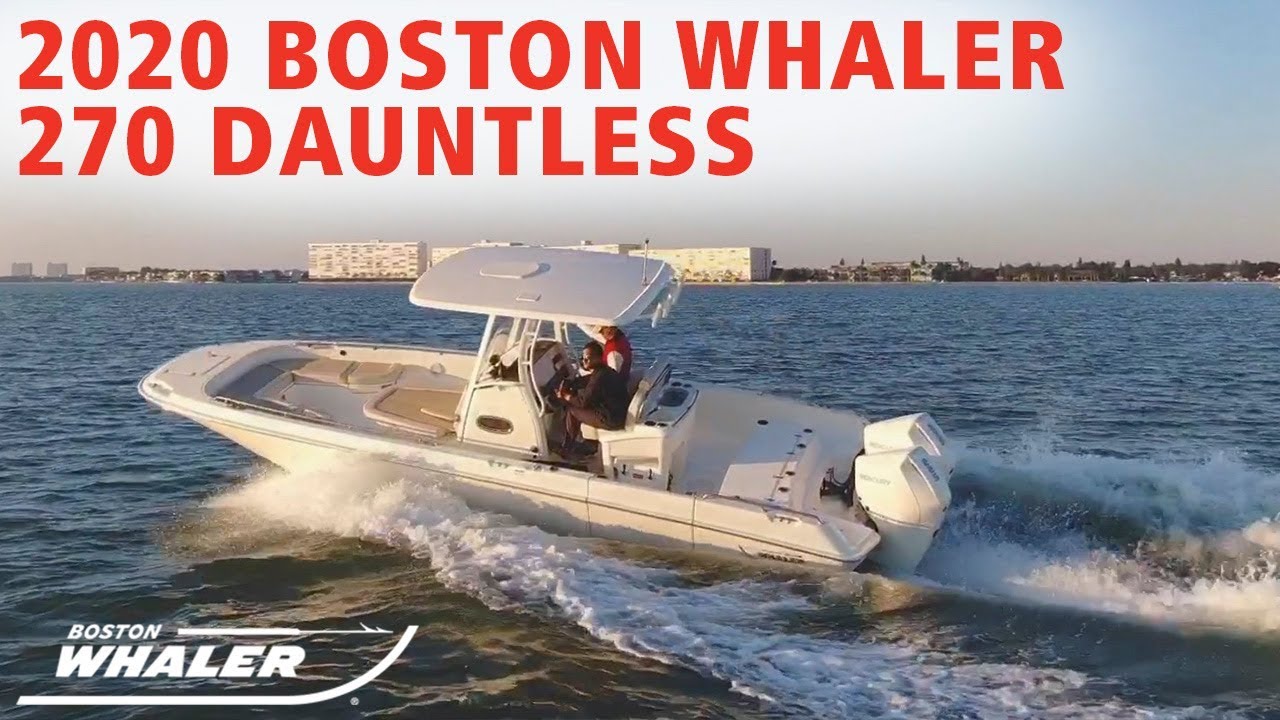 2020 Boston Whaler 270 Dauntless at MarineMax St. Petersburg, FL