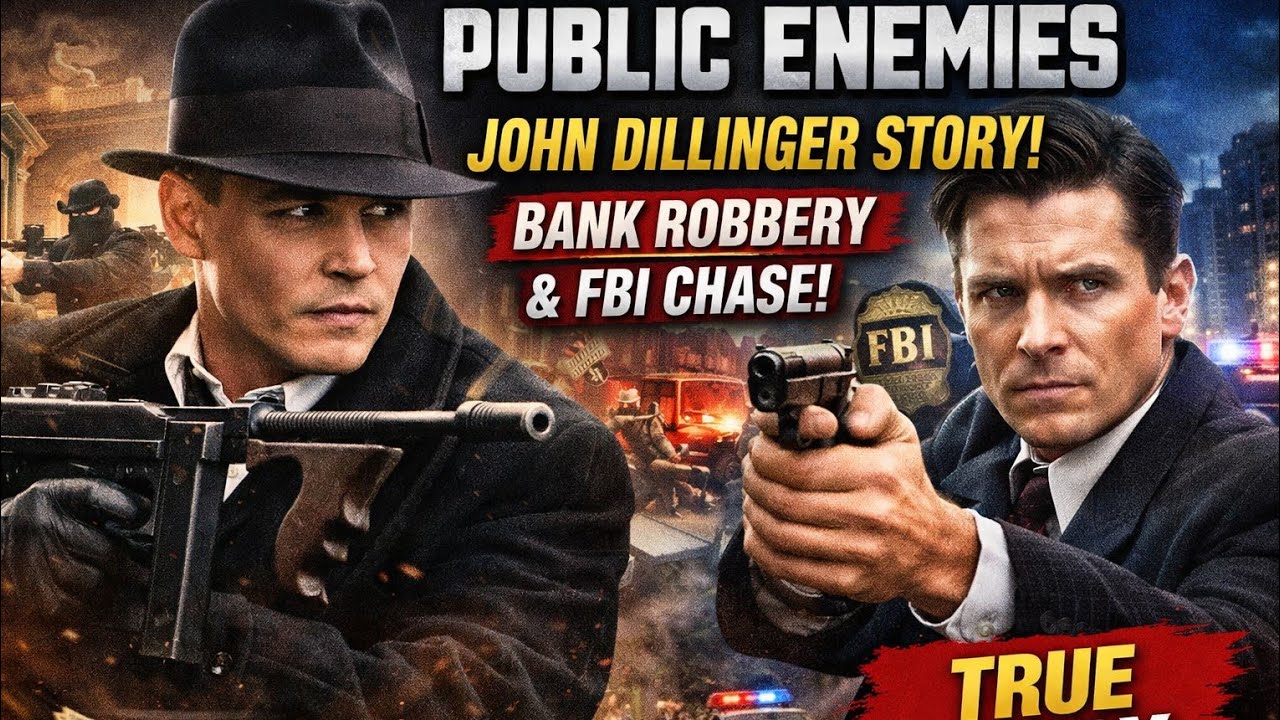 America’s Most Wanted Bank Robber | John Dillinger Story Explained