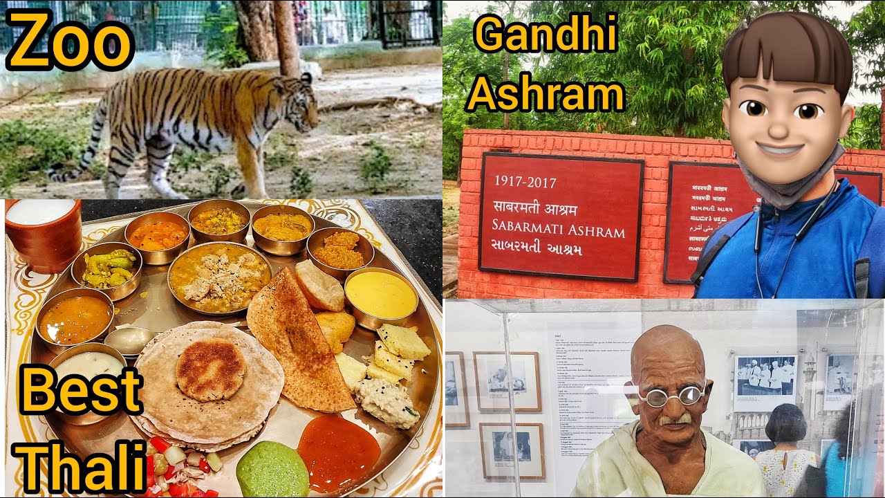 Had An Awesome Day In Ahmedabad | Best Thali In Ahmedabad | Kankariya Lake | Gandhi Ashram |