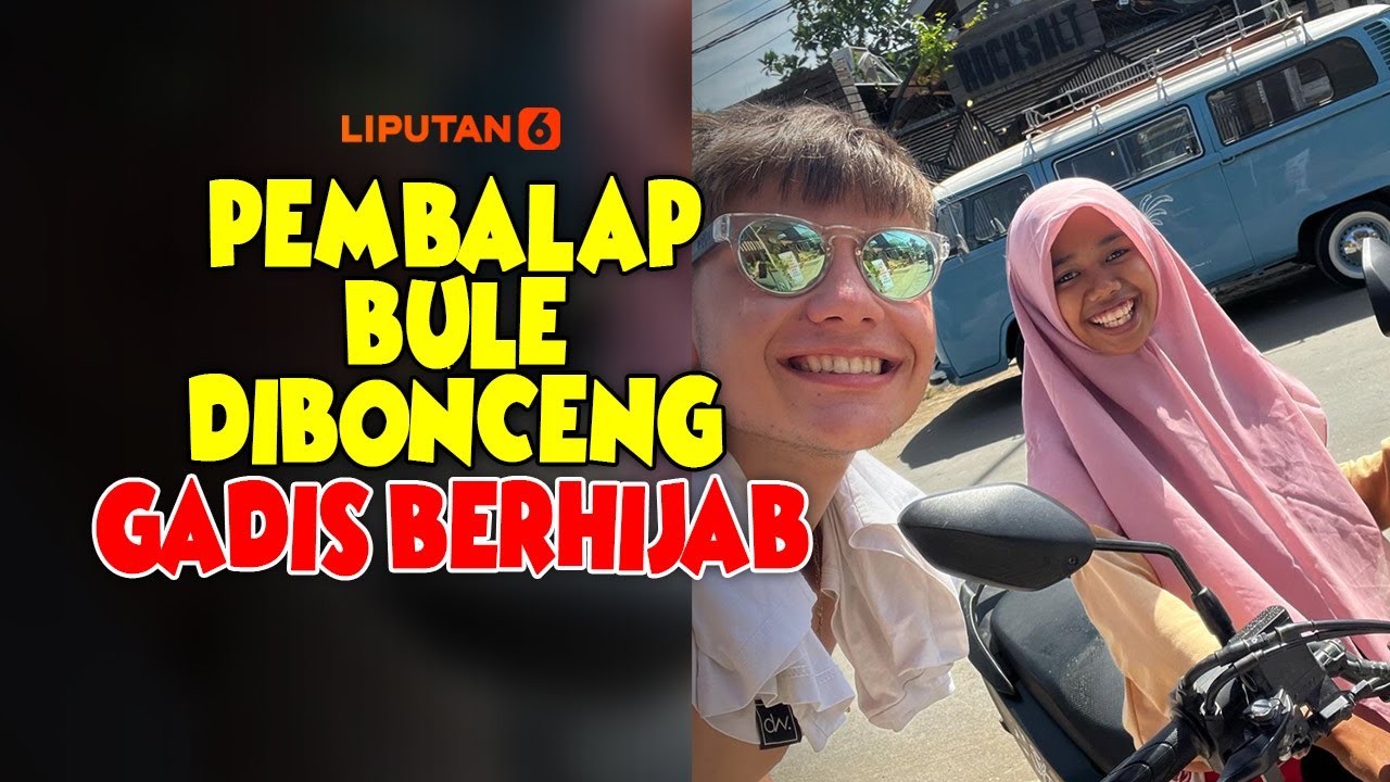 Langka! Pembalap Belgia Dibonceng Gadis Lombok Berhijab | Liputan6.com