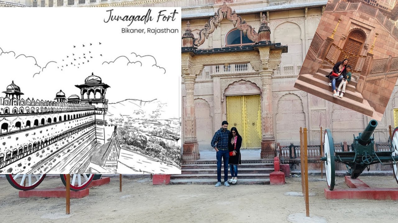 Awesome Junagadh fort scenes (Bikaner) Jaisalmer calling ….🤗