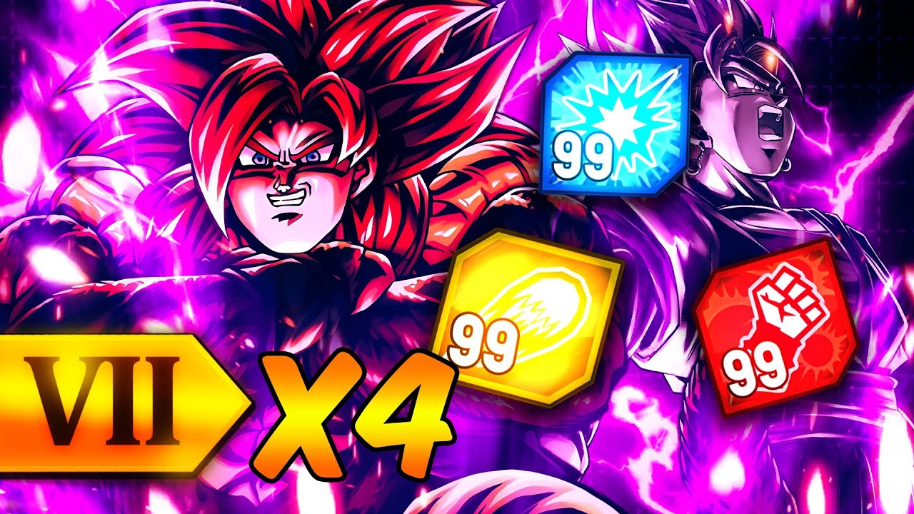 4x ZENKAI BUFFED LVL 99 ULTRA SSJ4 GOGETA IS THE NUMBER 1 UNIT IN DRAGON BALL LEGENDS!