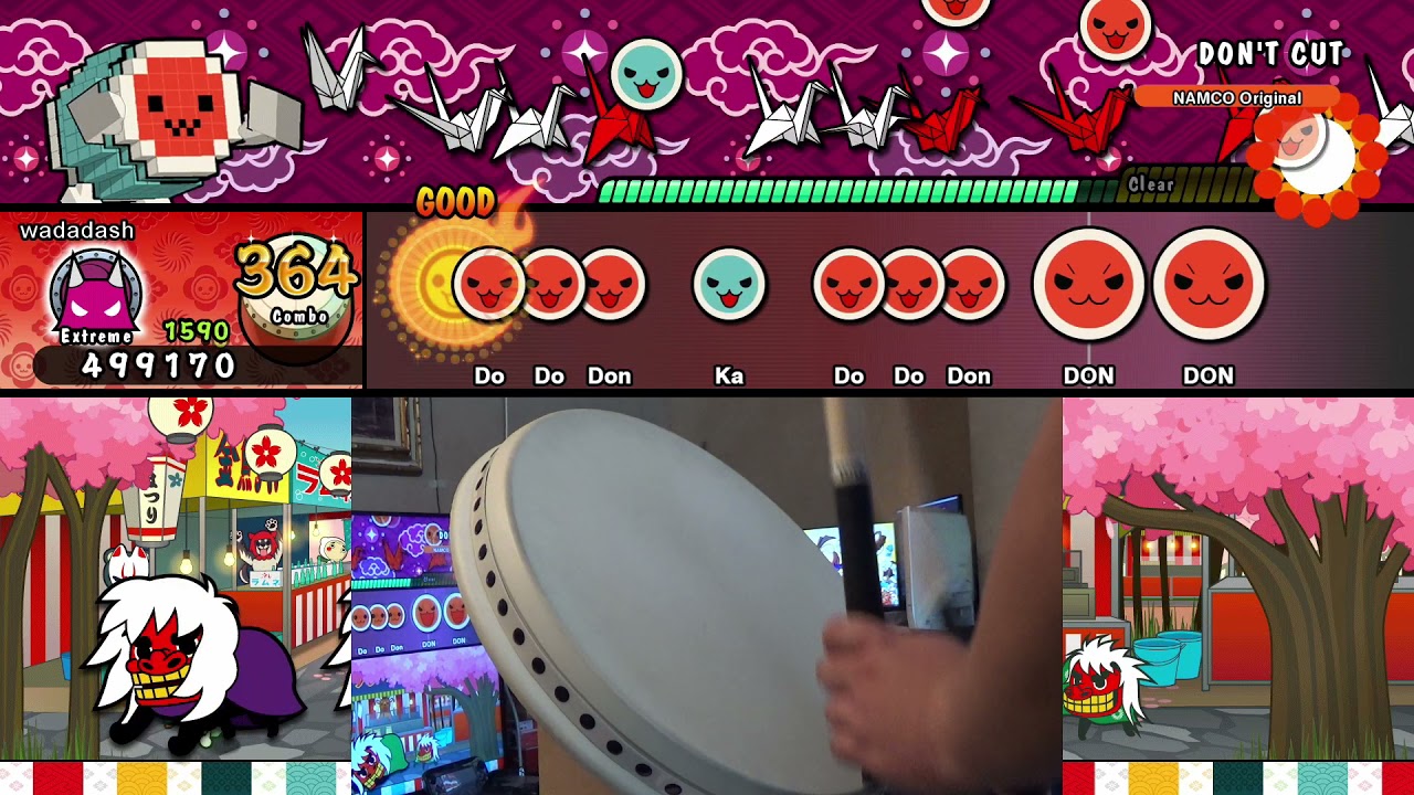 【Taiko no Tatsujin Rhythmic Adventure】DON'T CUT (Oni) FC