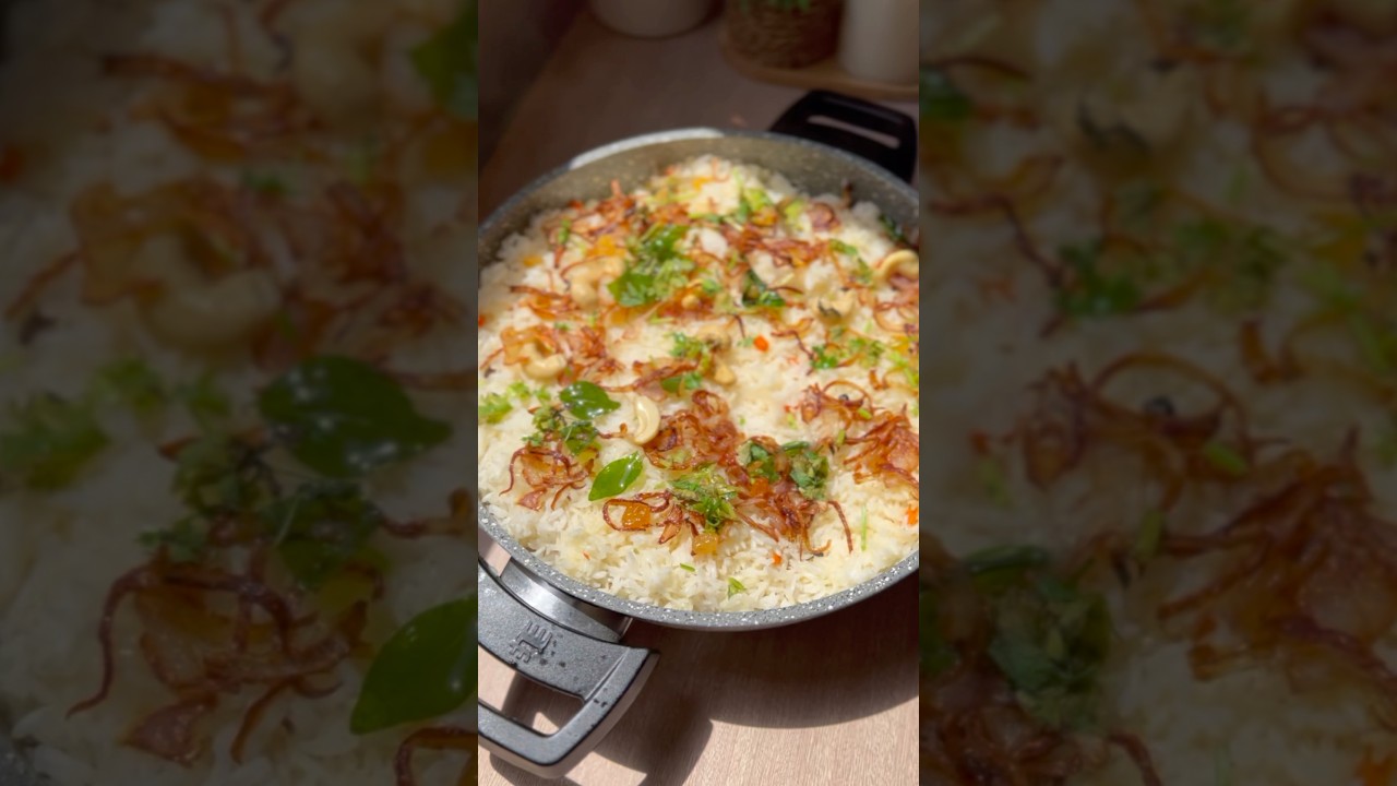 Finally perfect ghee rice is here 🤍 #food #homecuisine #recipe #keralacooks #kerala