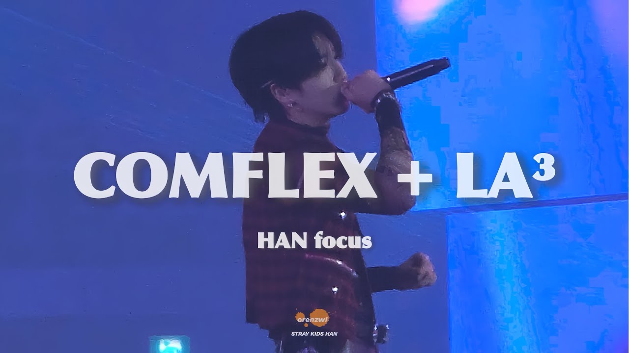 240831 COMFLEX + LA³ 🐿️ Stray Kids HAN FOCUS 스트레이키즈 한 직캠